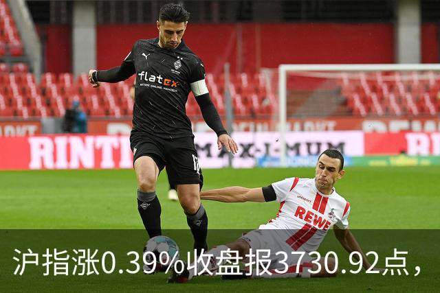 沪指涨0.39%收盘报3730.92点,成交额1.44万亿,地面兵装行业领涨